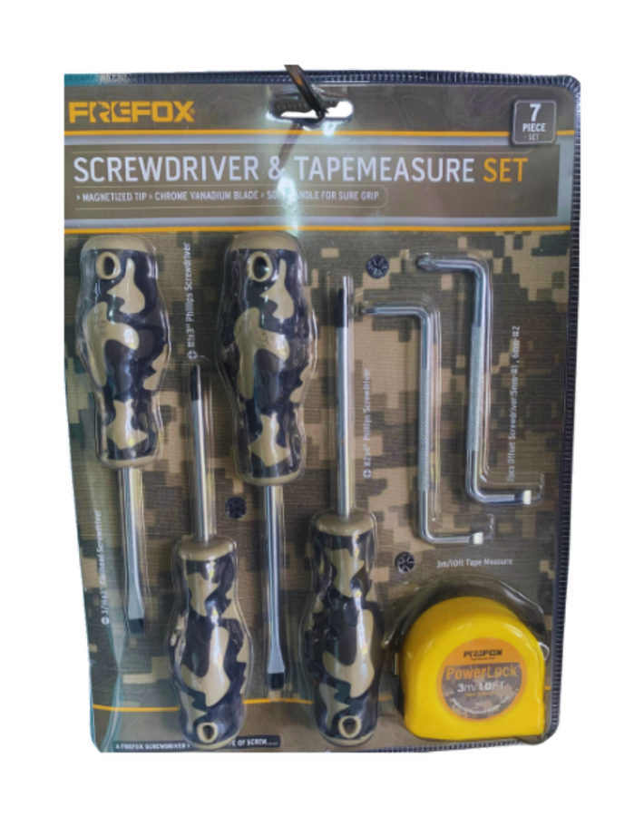 7 Piece Screwdriver Set